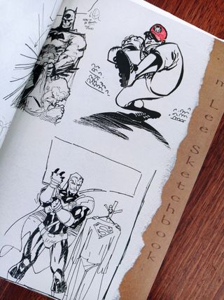 JIM LEE SKETCHBOOK 1 WILDSTORM DC COMICS BATMAN