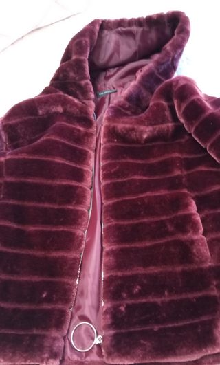 Chaqueta piel sintética