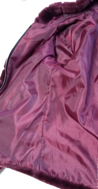 Chaqueta piel sintética