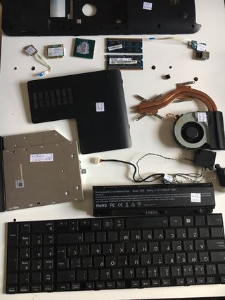 toshiba L850 despiece 
