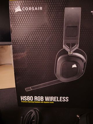 Corsair Hs80 RGB Wireless Gaming headphones