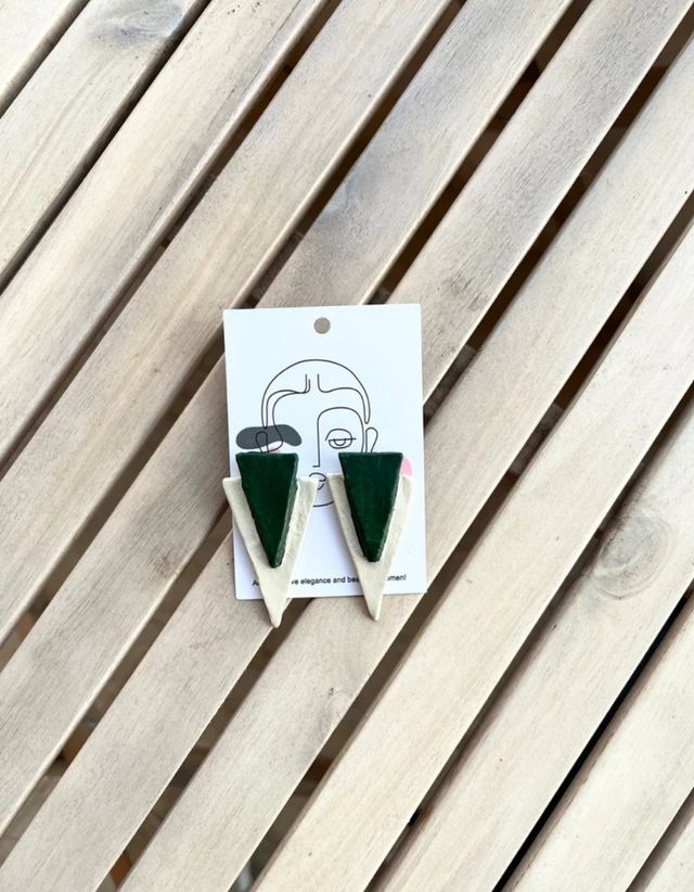 Pendientes hechos a mano