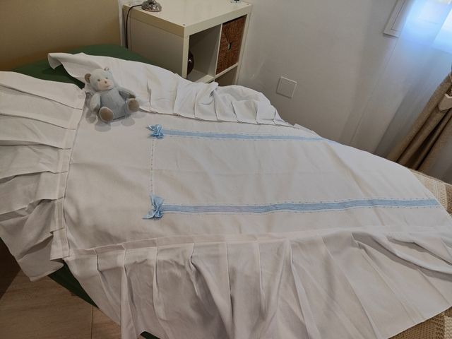 Colcha para cuna de verano