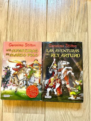 Geronimo Stilton: El Rey Arturo. Marco Polo