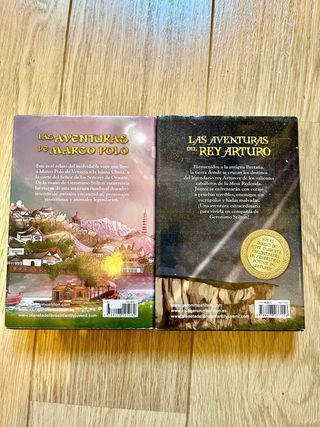 Geronimo Stilton: El Rey Arturo. Marco Polo