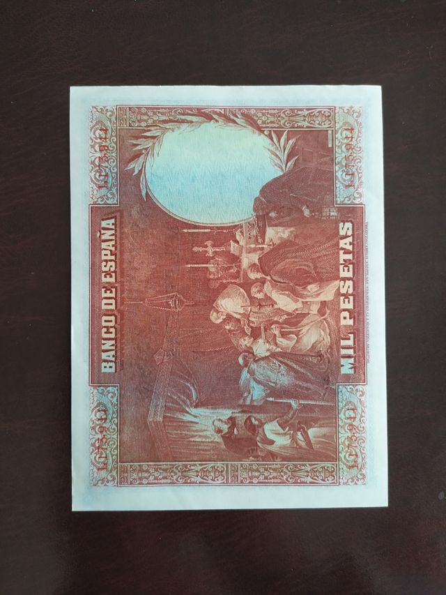 Billete de 1000 de 1928.