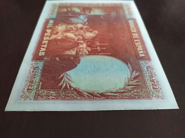 Billete de 1000 de 1928.