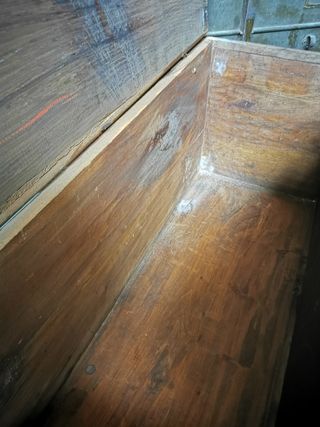 Baúl antiguo. Madera