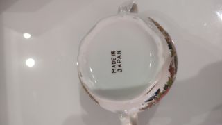 Juego tazas jarras porcelana antiguo