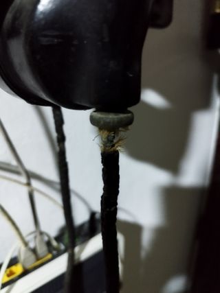 Teléfono de barco antiguo