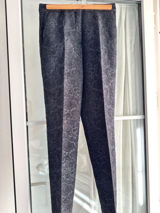 Pantalon negro fiesta Massimo Dutti 36