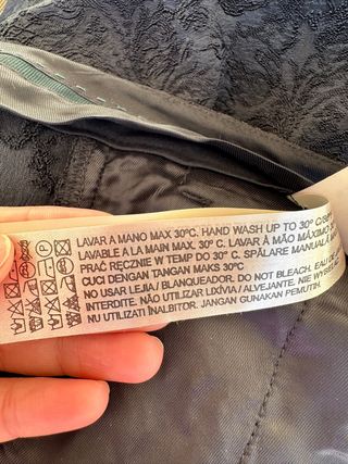 Pantalon negro fiesta Massimo Dutti 36