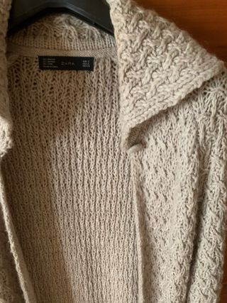 Chaqueta de lana de Zara