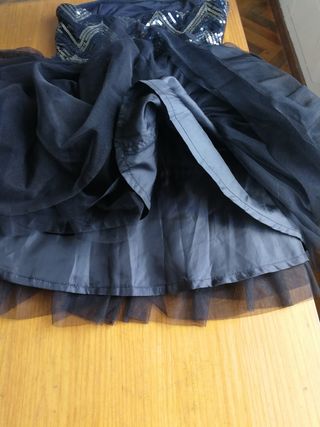 Vestido de fiesta. Fin de año.