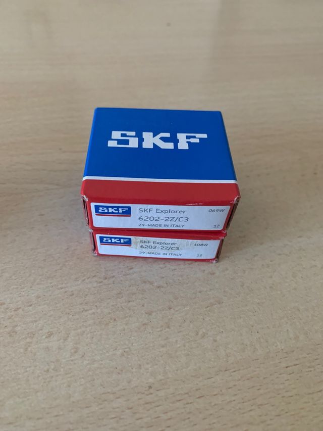 ( 2 AL PREZZO DI 1 ) Cuscinetti 6202 2Z/C3 SKF