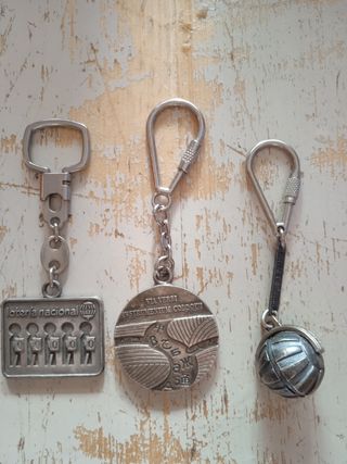 Llavero antiguo RTVE TELEFONICA PSOE Y UGT