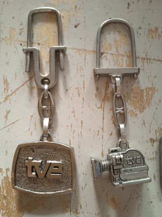 Llavero antiguo RTVE TELEFONICA PSOE Y UGT