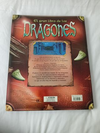 Libro infantil El gran libro de los dragones