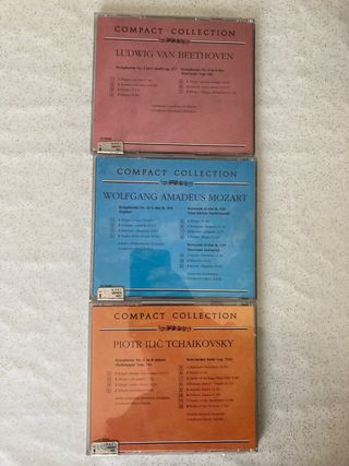Beethoven - Mozart - Ciaikovski in CD