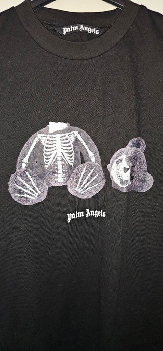 Camiseta negra palm angels