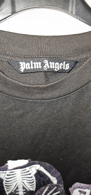 Camiseta negra palm angels