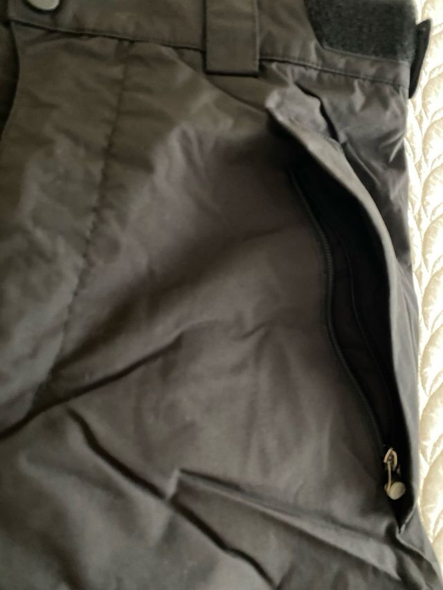 pantalon esqui negro para adoleste y joven n