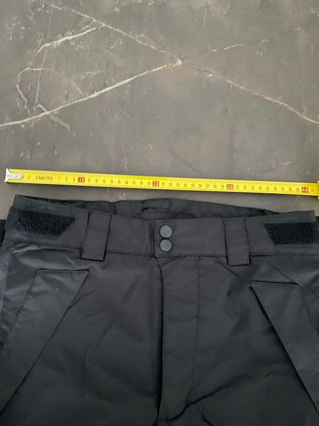 pantalon esqui negro para adoleste y joven n