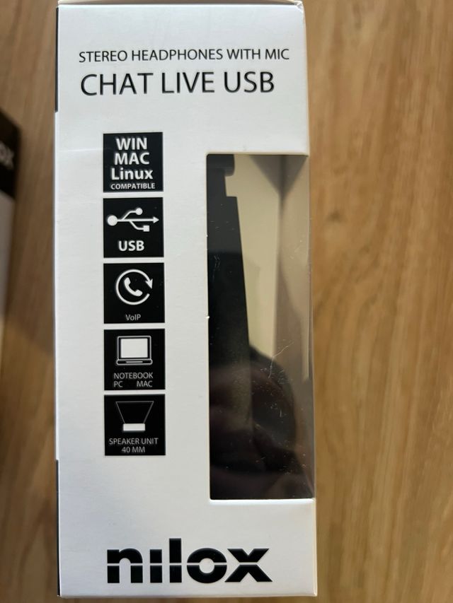 Auriculares NILOX con Microfono. NUEVOS