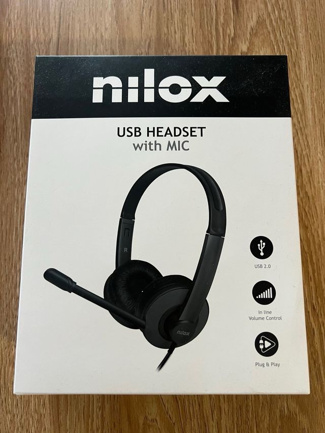 NILOX Auriculares Headset NUEVOS
