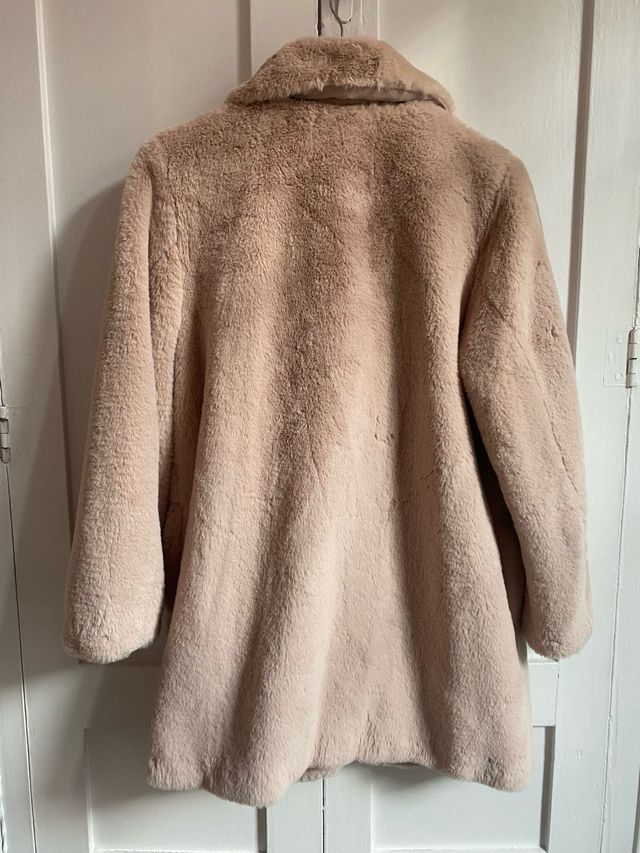 Abrigo peluche New Look