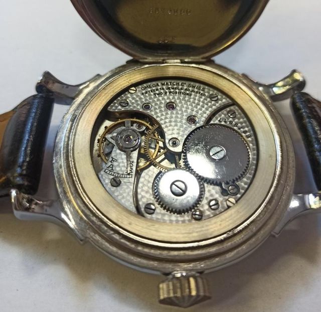 Reloj militar regulador Omega Rotary - Swiss Made