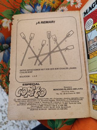 7 comic niños colección COPITO