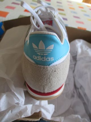 Zapatillas Adidas Originals SL72 Blanco-Plata T42