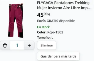 Pantalón Trekking mujer