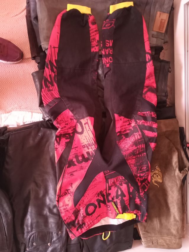 Chaqueta para moto talla S con protecciones 