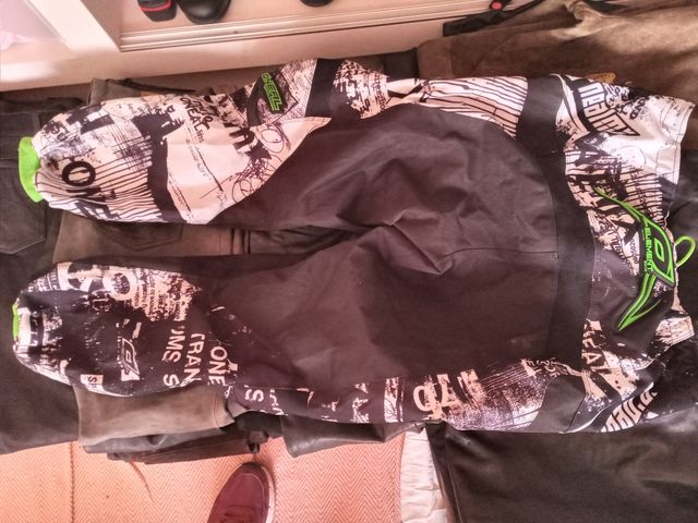 Chaqueta para moto talla S con protecciones 