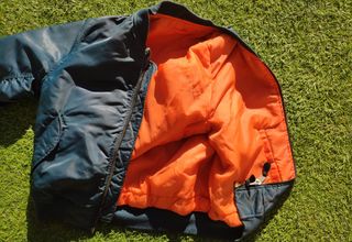 Bomber reversible años 80