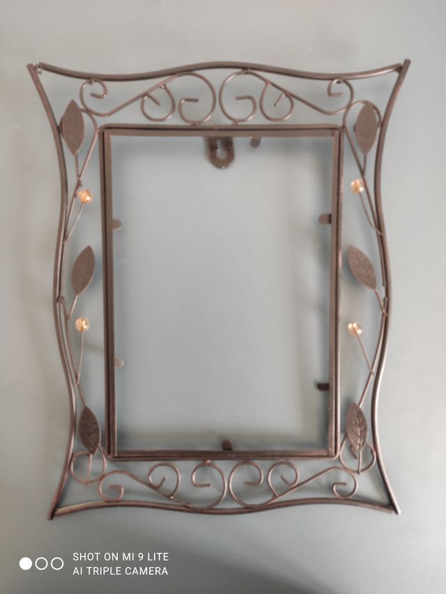 Cornice per quadretto in acciaio