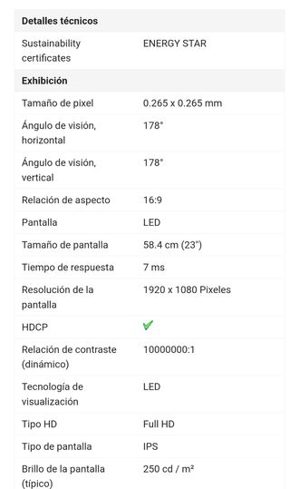 ULTIMA UNIDAD!! Monitor HP Pavilion 23xi