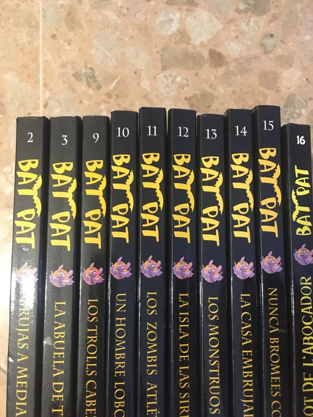 BAT PAT PRECIO UNIDAD 3 o 4€ SEGÚN TAPA