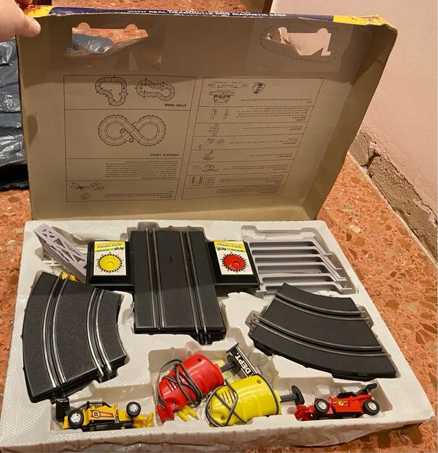 Scalextric circuito completo!