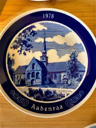 Piatti natalizi Royal Copenhagen.