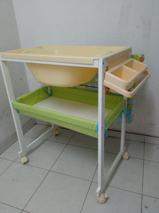 Bañera cambiador bebe
