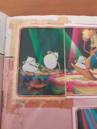 Álbum Cromos La Bella Y La Bestia (Años 90)