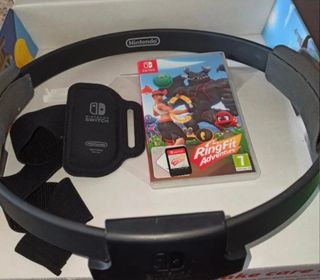 Juego + Accesorios Ringffit Nintendo Swich