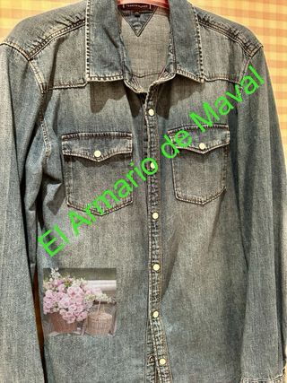 Camisa vaquera Tommy Hilfiguer niño