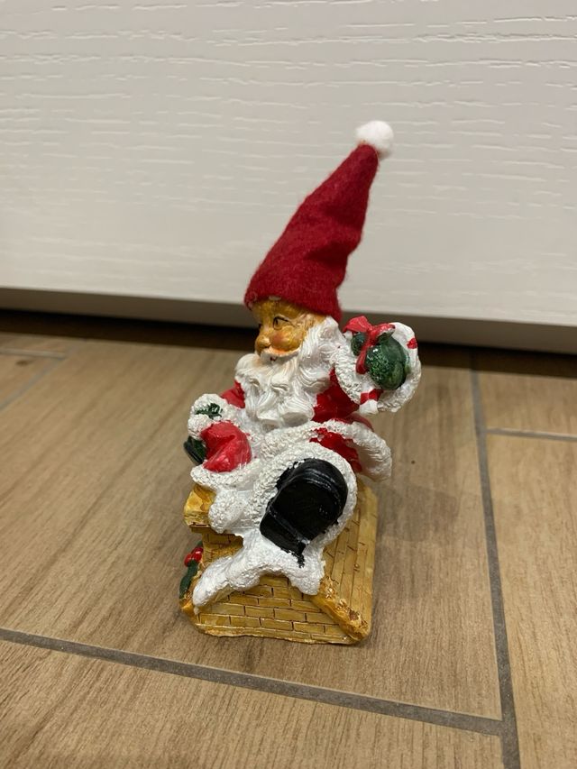 Babbo Natale sul camino