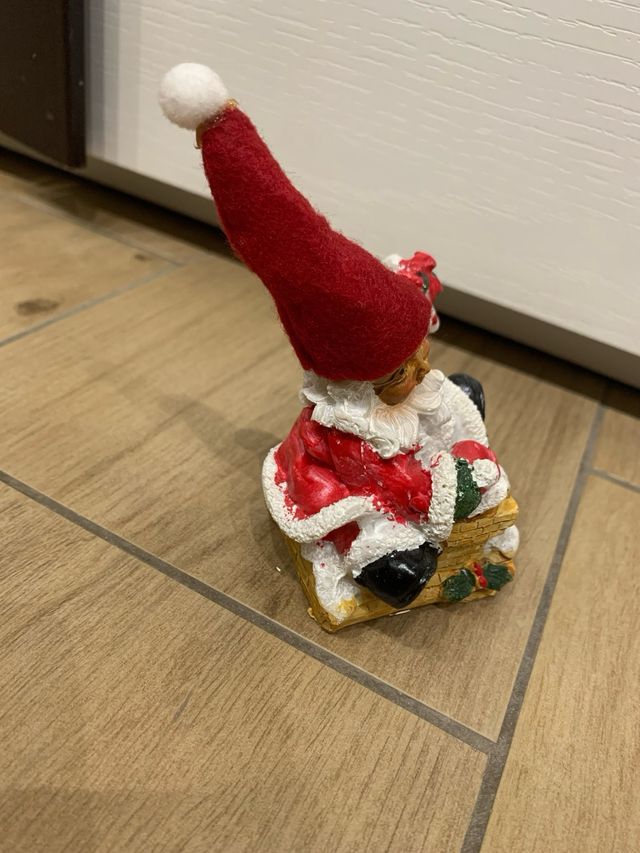 Babbo Natale sul camino