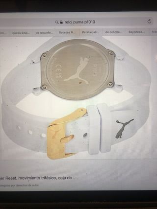 RELOJ PUMA POLYURETHANE PARA MUJERES