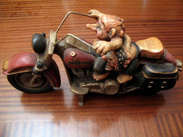 Harley Davidson de Trolls